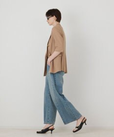 GRACE CONTINENTAL シアーハーフスリーブジャケット