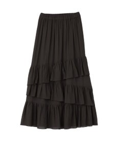 YECCA VECCA アシメラッフルスカート