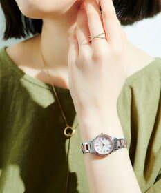 CITIZEN 【xC】北川景子 広告着用モデル エコ・ドライブ電波時計 サクラピンク 軽量