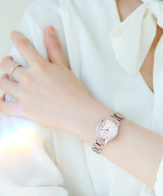 CITIZEN 【xC】北川景子 広告着用モデル エコ・ドライブ電波時計 サクラピンク 軽量