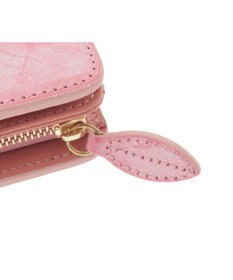 genten 【新色】フラッターカットワーク 二つ折り財布