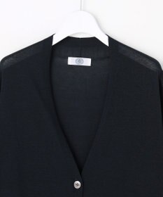 J.PRESS LADIES COOL ヴィスコース ミドル丈 カーディガン