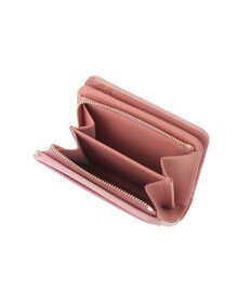 genten 【新色】フラッターカットワーク 二つ折り財布