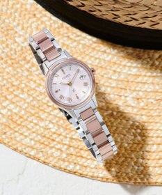 CITIZEN 【xC】北川景子 広告着用モデル エコ・ドライブ電波時計 サクラピンク 軽量