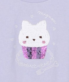 ANY KIDS 【綿100%】ドロップショルダーミラクルスパンコールTシャツ