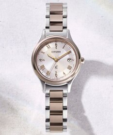 CITIZEN 【xC】北川景子 広告着用モデル エコ・ドライブ電波時計 サクラピンク 軽量