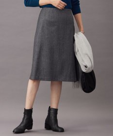 J.PRESS LADIES S 【セットアップ対応】ウールストレッチツイード スカート