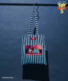 AMERICAN HOLIC 【TOY STORY 5】ストライプパイルトートBAG