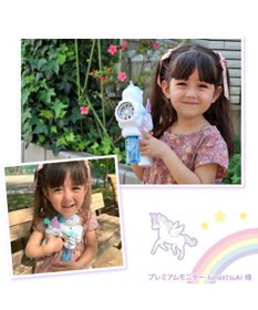 Mother garden マザーガーデン ユニコーンバブルガン LED付き バブルマシン シャボン玉
