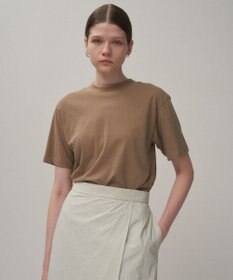 ATON FRESCA NUBUCK | モックネックＴシャツ