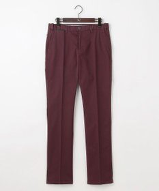 JOSEPH ABBOUD 【ウエストも伸びる！オーガニックコットン使用・25AW】トリコチンストレッチ パンツ ワイン系