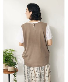 CRAFT STANDARD BOUTIQUE ＳＥＴ　カットプルオーバー＋ニットベスト