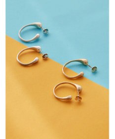 AMERICAN HOLIC 変形フープメタルピアス