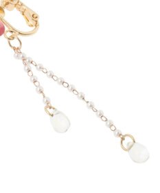 Maison de FLEUR クリアフラワーイヤリング