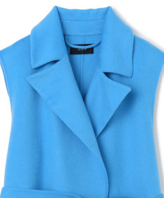 JOSEPH ジョゼフ カシミヤ フーデッドコート ダブルフェイス ネイビー M JOSEPH ジョゼフ カシミヤ フーデッドコート ダブルフェイス ネイビー