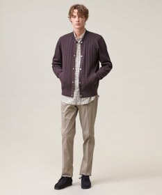 J.PRESS MEN 【ストレッチ / 洗える】ハイパワーシャンブレードビー パンツ