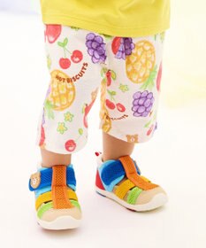 MIKI HOUSE HOT BISCUITS 【ビーンズ×フルーツシリーズ】【80-120cm】6分丈ハーフパンツ