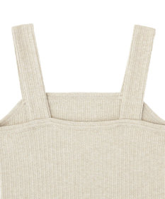 earth music&ecology チェーンリブラメカットタンクトップ