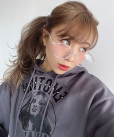 WEGO 【ユニセックス着用ITEM】ボストンフレームアイウェア