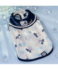 PET PARADISE リサとガスパール 接触冷感 タンクトップ 《マリン柄》 中型犬 大型犬