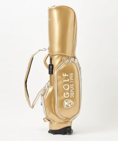 23区GOLF 【UNISEX】エレガントエナメルキャディバッグ　キャスター付きで移動もラクチン