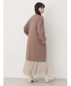 earth music&ecology 圧縮風ポンチコーディガン