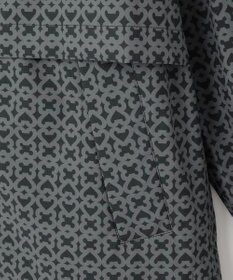 23区GOLF 【MEN】モノグラム レインブルゾン 2WAYストレッチ 透湿防水 防風 撥水 ポケッタブル