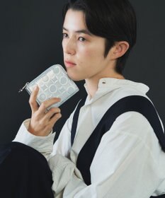 MIYABIYA La quoh with kirakaracho 南蛮七宝アルチザンレザー ミニL字ファスナー財布