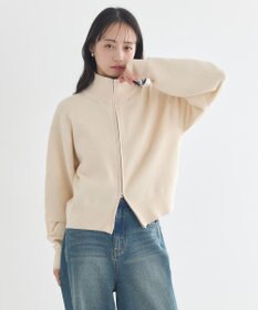 earth music&ecology ダブルジップカーディガン