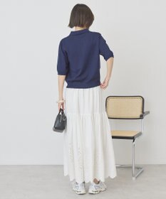 AMERICAN HOLIC アイレット刺繍ティアードスカート