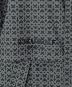 23区GOLF 【MEN】モノグラム レインブルゾン 2WAYストレッチ 透湿防水 防風 撥水 ポケッタブル