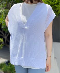 UNFILO 冷感UVケアノースリカットソー