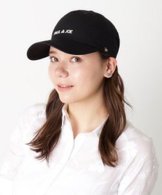 MOONBAT PAUL&JOE ACCESSOIRES(ポール&ジョー）ロゴ入り 深キャップ 帽子 ネコチャーム付 UVカット