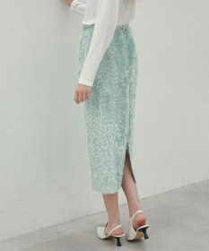 BEIGE， KOCHIA / ファージャカードIラインスカート