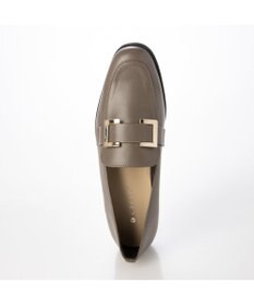 MODE ET JACOMO <carino>【レイン対応】バックルソフトスクエアトゥローファー