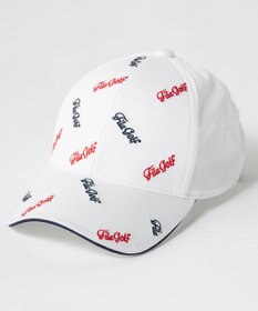 FILA GOLF／marie claire 【FILA GOLF】飛び柄刺繍キャップ