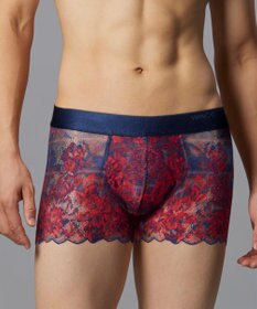 WACOAL MEN WACOAL MEN ボクサーパンツ 【レースボクサー】 フロント快適グラマラス 通気性 前閉じ 下着 メンズ WT3827 /ワコールメン