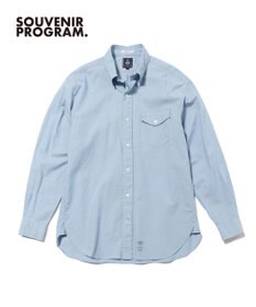 J.PRESS MEN 【J.PRESS ORIGINALS】【UNISEX】Cotton Dangary Shirt / B.D. / Baggy-Fit