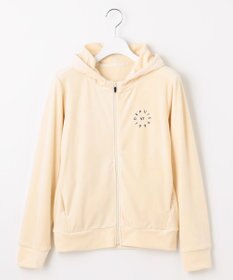 23区GOLF 【WOMEN】【ストレッチ】ベロアフーディ