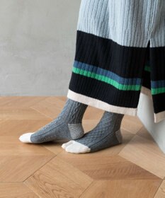 TRICOTE TABI CABLE SOCKS／