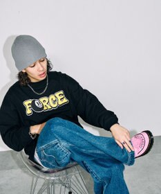 WEGO 【SETITEM】アクセ付きグラフィックロンT