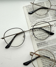 WEGO 【ユニセックス着用ITEM】メタルレームクリアレンズアイウェア