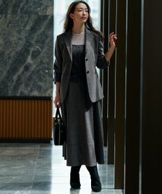 23区 【洗える】シアーベロア ロングスリーブ Tシャツ