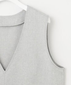Feroux リネンライクVネック ベスト