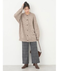 earth music&ecology ファンシーヤーンメランジカーディガン