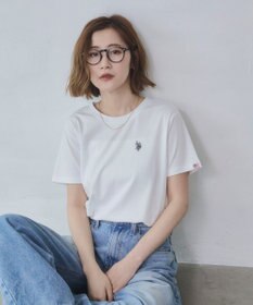 WEGO 【SMLサイズ展開】U.S. POLO ASSN.別注コンパクトTシャツ