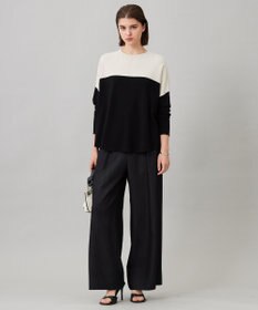 ICB 【洗える】ヴィスコースワイド プルオーバー