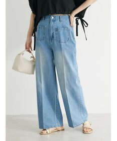 Green Parks ・ＥＬＥＮＣＡＲＥ　ＤＵＥ　デニムワイドパンツ