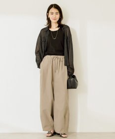 AMERICAN HOLIC シアー襟付きカーディガン