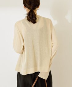 AMERICAN HOLIC シアー襟付きカーディガン